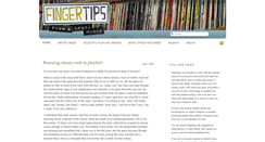 Desktop Screenshot of fingertipsmusic.com